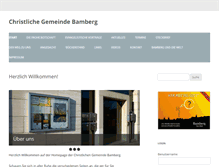 Tablet Screenshot of christen-bamberg.de